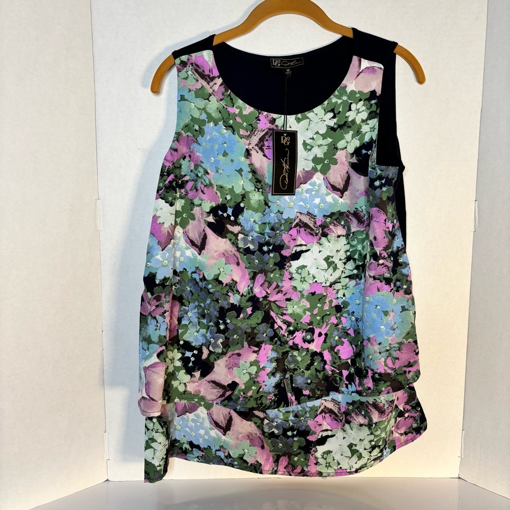 DIANE GILMAN Dg2 Multi Colored Medium EZ Tank - Picture 2 of 8